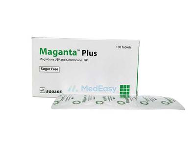 Maganta Plus 500 mg Chewable Tablet