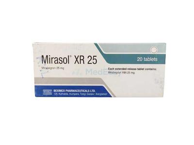 Mirasol XR 25 mg Tablet