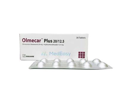 Olmecar Plus 20 mg+12.5 mg Tablet