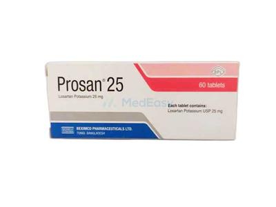 Prosan 25 mg Tablet