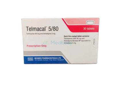 Telmacal 5 mg+80 mg Tablet