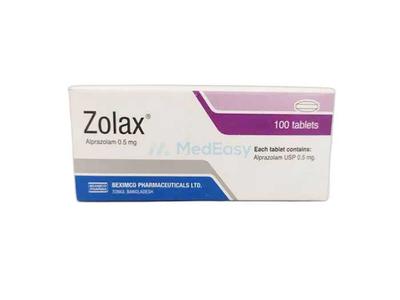 Zolax 0.5 mg Tablet