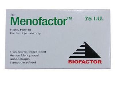 Menofactor 75 IU/vial IM/SC Injection
