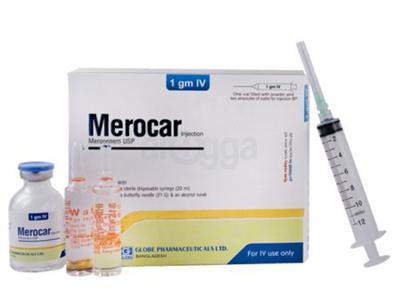 Merocar 1 gm/vial Injection