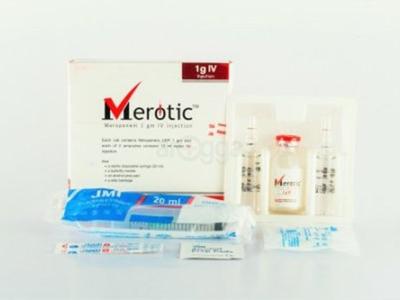 Merotic 1gm IV 1 gm/vial Injection