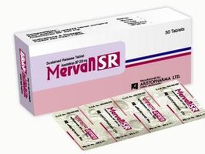Mervan SR 200mg Tablet