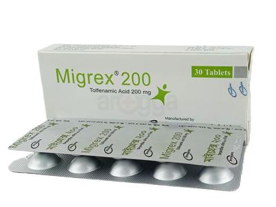 Migrex 200 200 mg Tablet