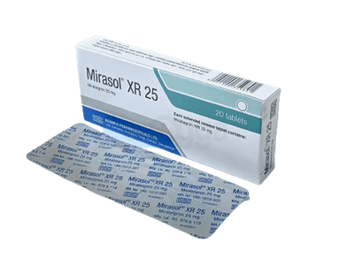 Mirasol XR 25 25 mg Er Tablet