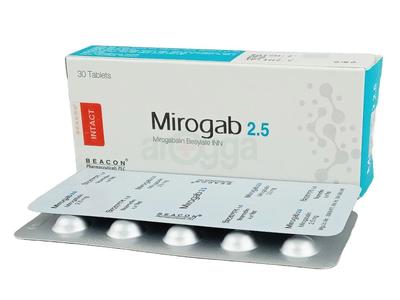 Mirogab 2.5 2.5 mg Tablet