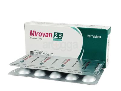 Mirovan 2.5 2.5 mg Tablet