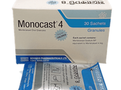 Monocast 4 Sachet 4mg/3.5gm Powder