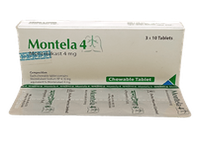 Montela 4 4mg Tablet