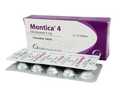 Montica 4mg Tablet