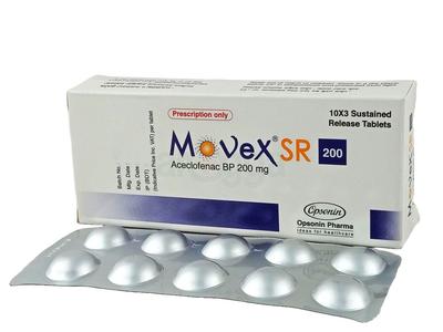 Movex SR 200mg Tablet