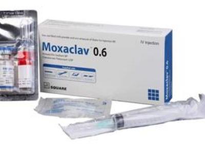 Moxaclav 0.6 IV (500mg+100mg)/10ml Injection