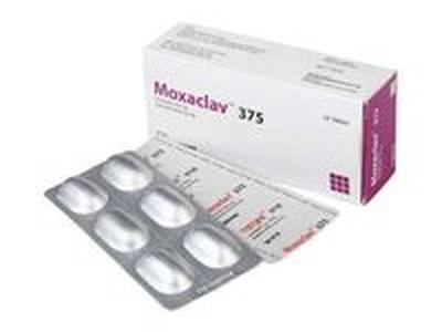 Moxaclav 375 250mg+125mg Tablet