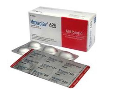 Moxaclav 625 500mg+125mg Tablet