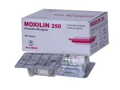 Moxilin 250mg/vial Injection