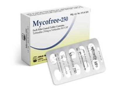 Mycofree 250 250mg Tablet