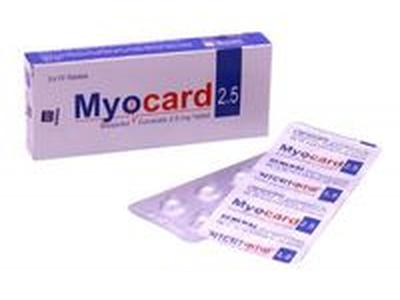 Myocard 2.5 2.5mg Tablet