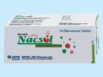 Nacsol DT 600 mg Dispersible Tablet