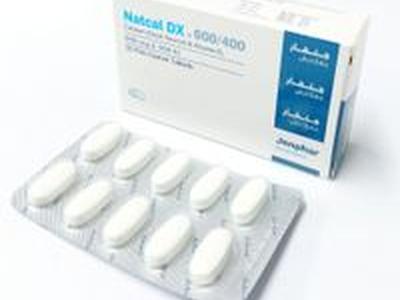 Natcal DX 600mg+400IU Tablet