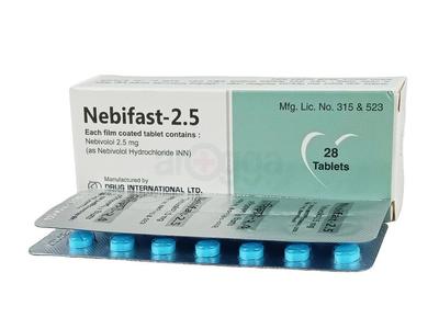 Nebifast 2.5 2.5 mg Tablet