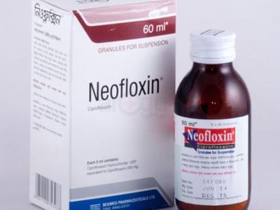 Neofloxin 250 mg/5 ml Powder for Suspension