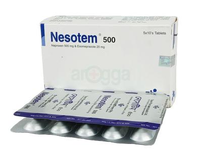 Nesotem 500 20 mg + 500 mg Tablet