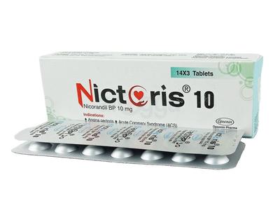 Nictoris 10 10 mg Tablet