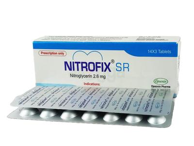 Nitrofix SR 2.6 mg Tablet