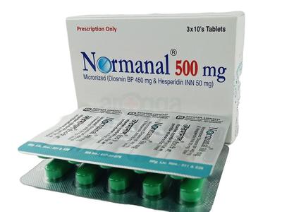 Normanal 450 mg+50 mg Tablet