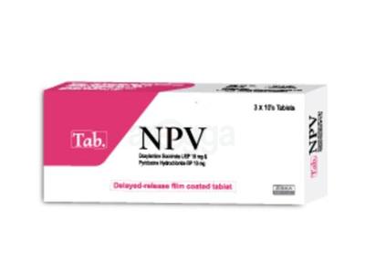 NPV 10 mg + 10 mg Dr Tablet