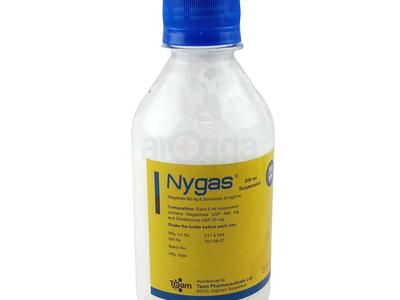 Nygas 480 mg + 20 mg/5 ml Suspension