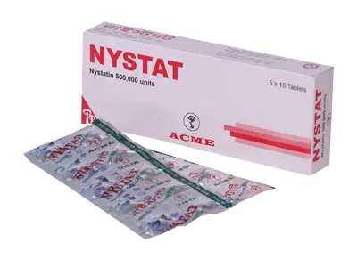 Nystat 500000 unit Tablet