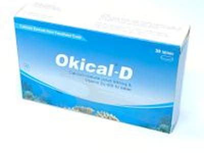 Okical-D 500mg+400IU Tablet