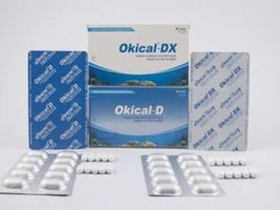 Okical-DX 600mg+400IU Tablet