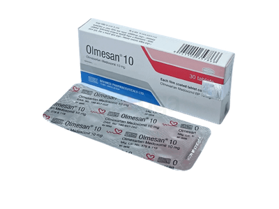Olmesan 10 10 mg Tablet