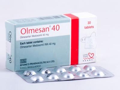 Olmesan 40 mg Tablet