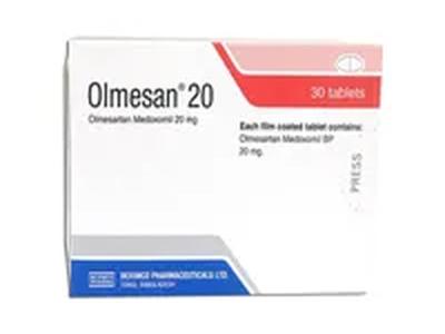 Olmesan 20 mg Tablet