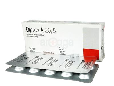 Olpres A 20 5mg+20mg Tablet