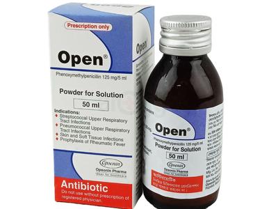 Open 125 mg/5 ml Powder for Suspension