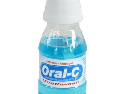 Oral-C 200 mg/100 ml Gargle &amp; Mouth Wash