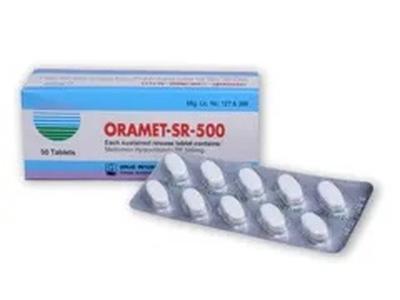 Oramet-SR 500 mg Tablet