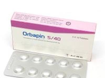 Orbapin 5/40 5mg+40mg Tablet