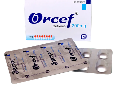 Orcef 200 mg Capsule