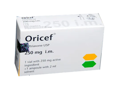 Oricef 250 mg/vial IM Injection