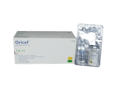 Oricef 1 gm/vial IV Injection