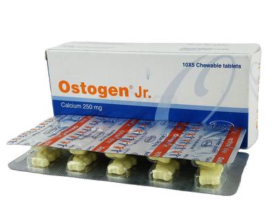 Ostogen Jr. 250 mg Chewable Tablet