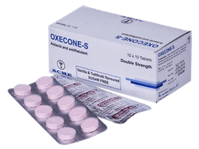 Oxecone S 400mg+400mg+30mg Tablet